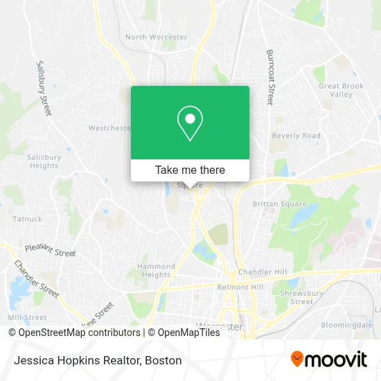 Jessica Hopkins Realtor map
