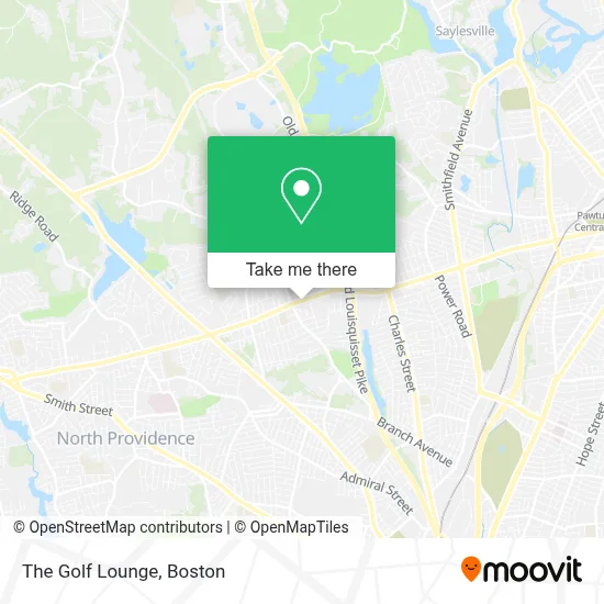 The Golf Lounge map