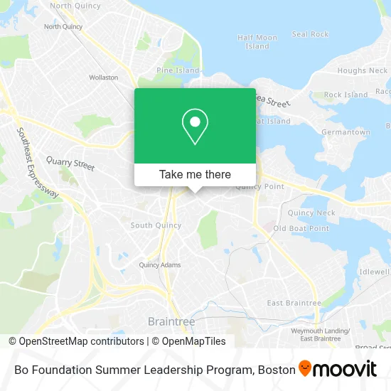 Bo Foundation Summer Leadership Program map