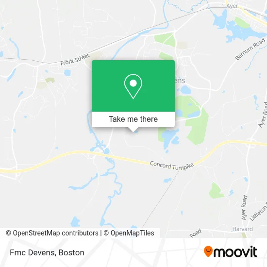 Fmc Devens map