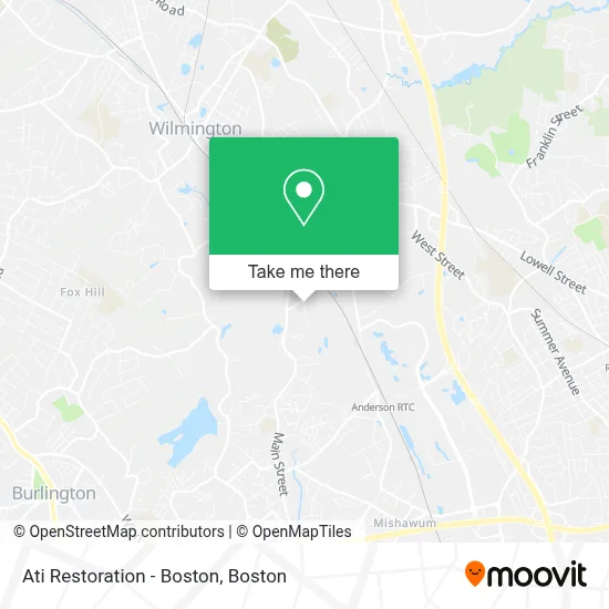 Ati Restoration - Boston map
