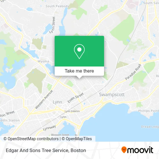 Edgar And Sons Tree Service map
