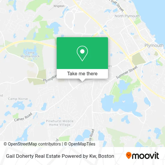 Gail Doherty Real Estate Powered by Kw map