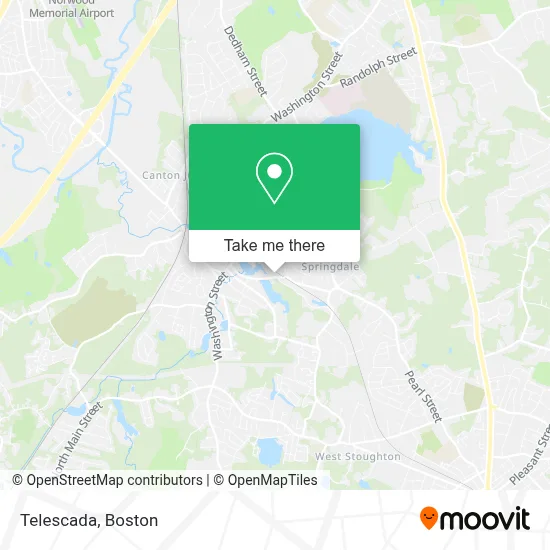 Telescada map