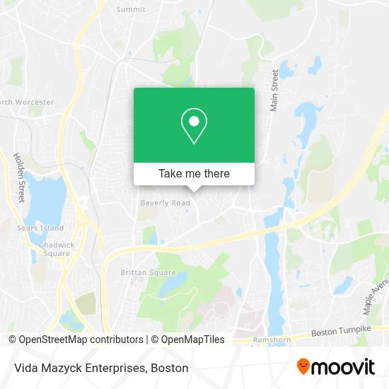 Vida Mazyck Enterprises map