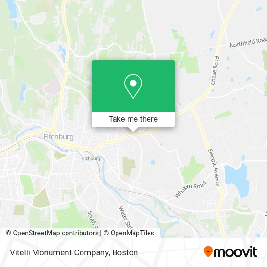 Vitelli Monument Company map