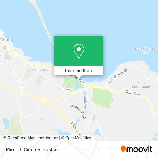 Plimoth Cinema map