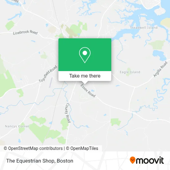 The Equestrian Shop map