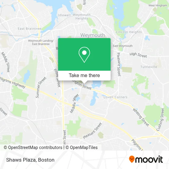 Shaws Plaza map