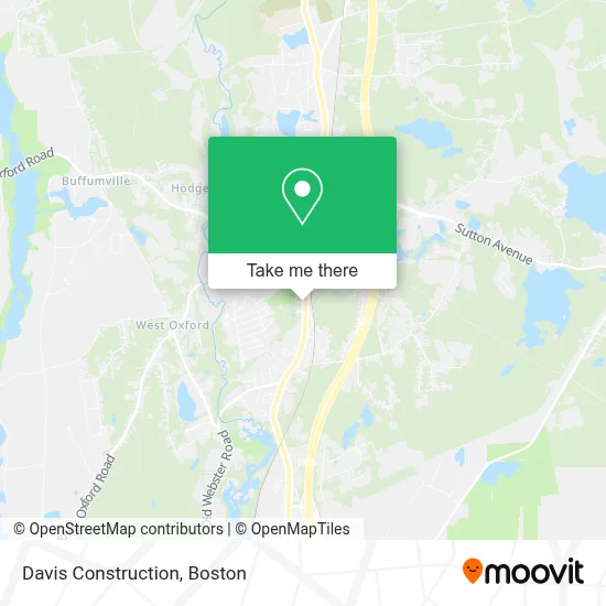 Davis Construction map