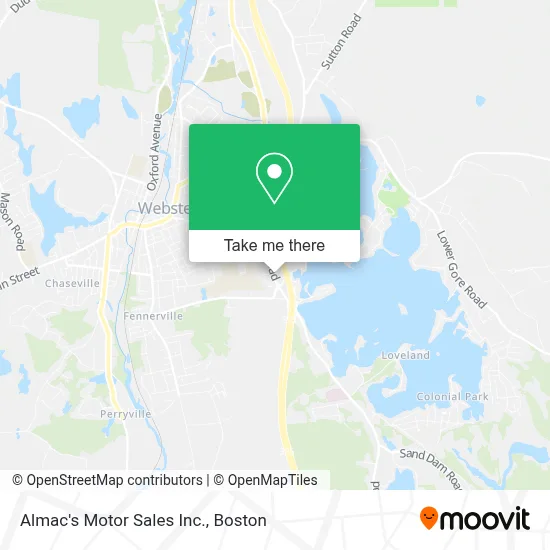 Almac's Motor Sales Inc. map