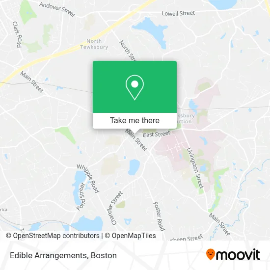 Edible Arrangements map