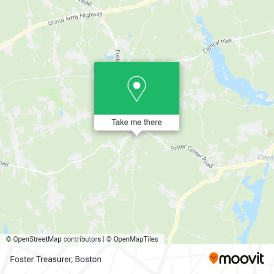Foster Treasurer map