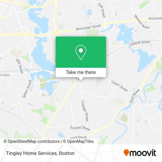 Tingley Home Services map