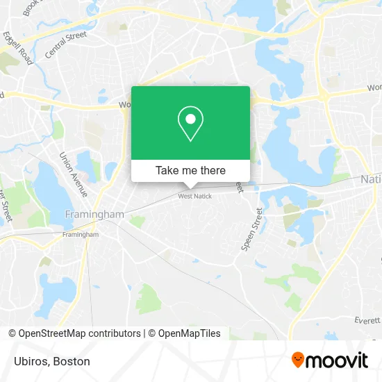 Ubiros map