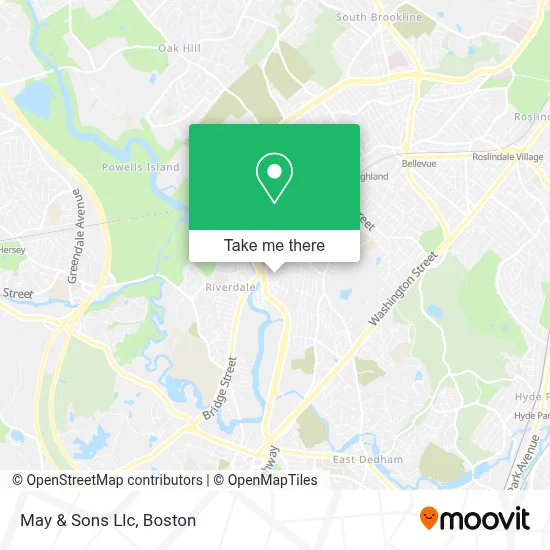 May & Sons Llc map