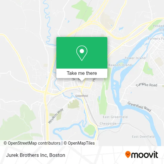Jurek Brothers Inc map