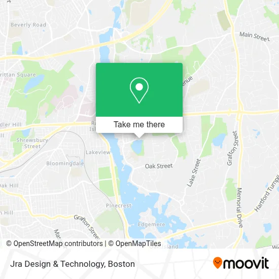 Jra Design & Technology map