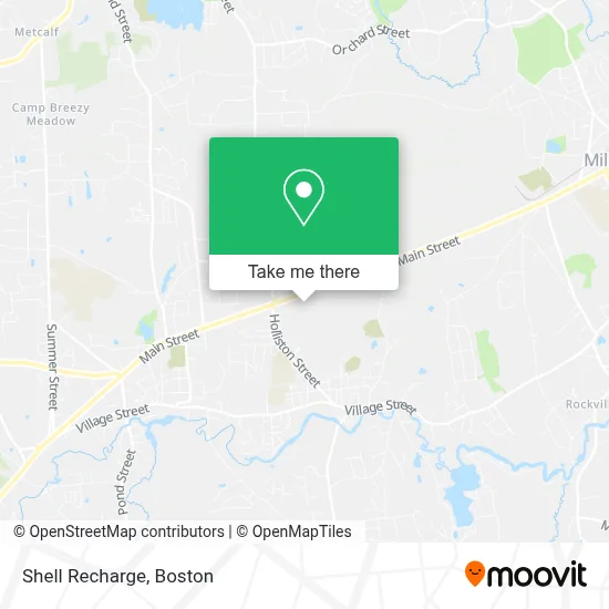 Shell Recharge map