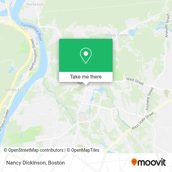 Nancy Dickinson map