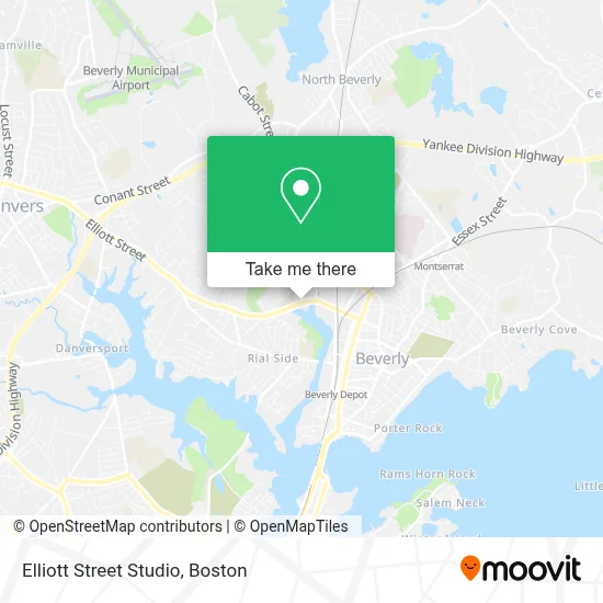 Elliott Street Studio map