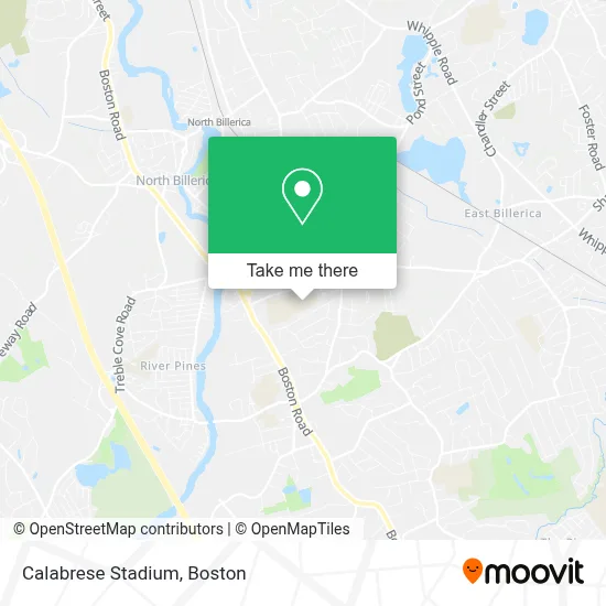 Calabrese Stadium map