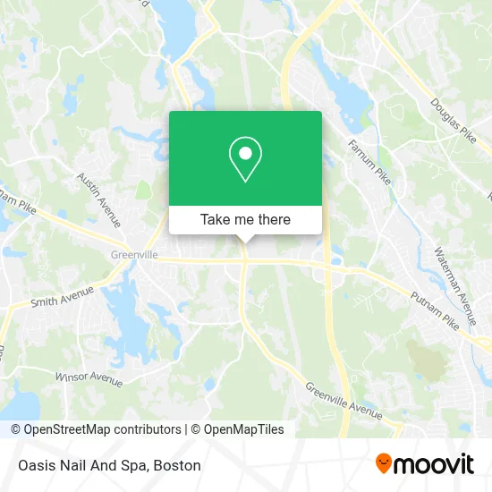 Oasis Nail And Spa map