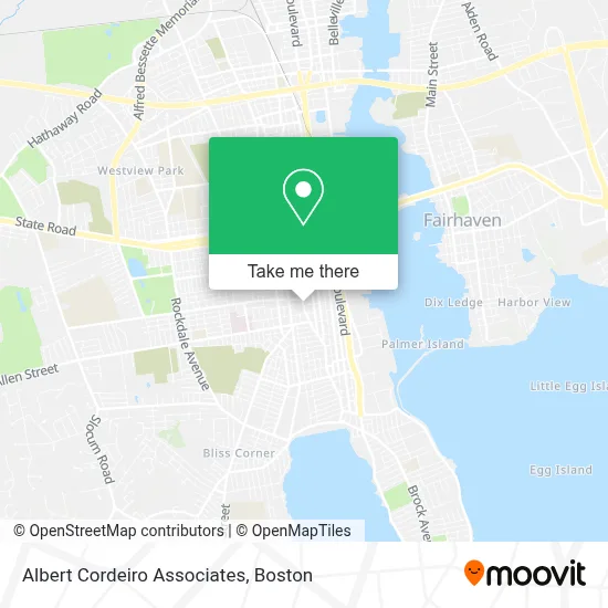 Albert Cordeiro Associates map