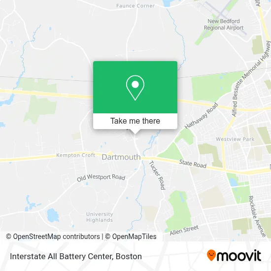 Interstate All Battery Center map