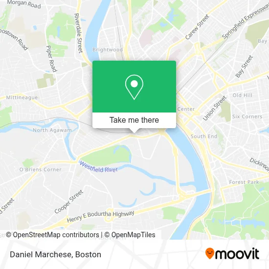 Daniel Marchese map