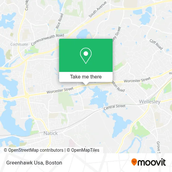 Greenhawk Usa map