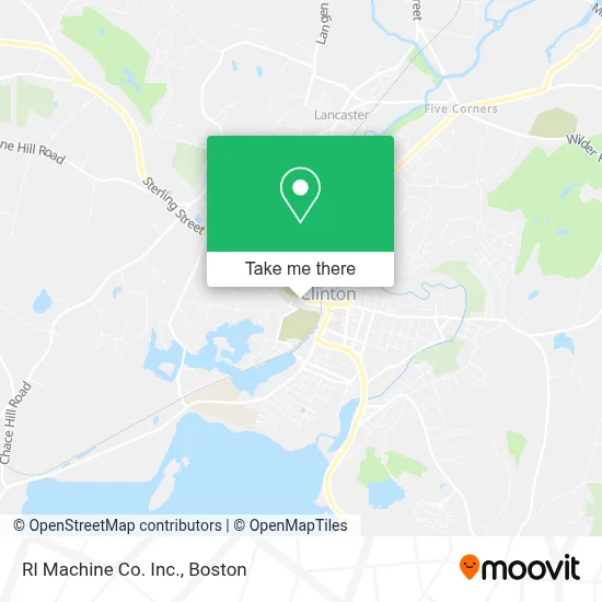 Rl Machine Co. Inc. map