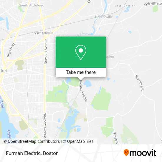 Furman Electric map