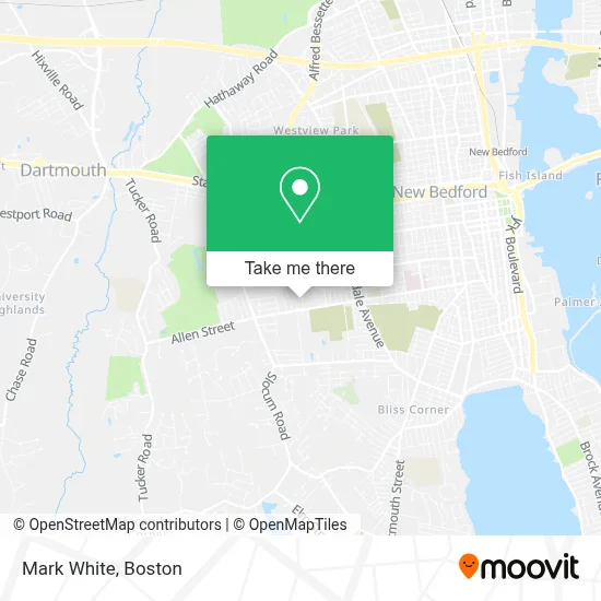 Mark White map