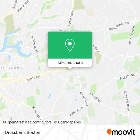 Dressbarn map