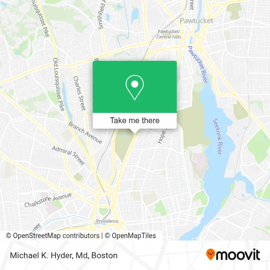 Michael K. Hyder, Md map