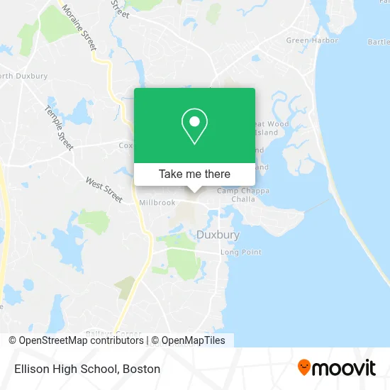 Ellison High School map