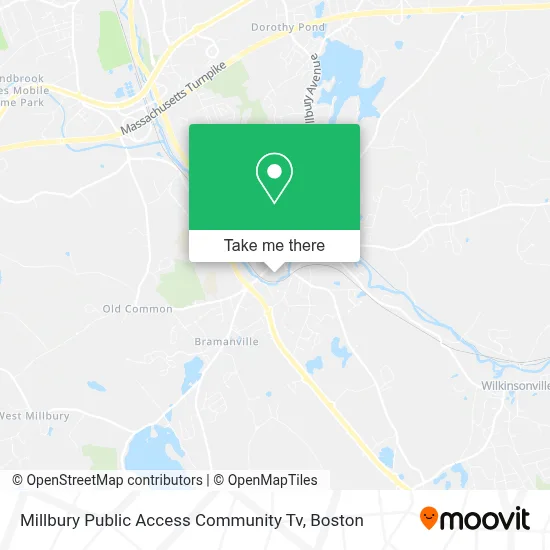 Millbury Public Access Community Tv map