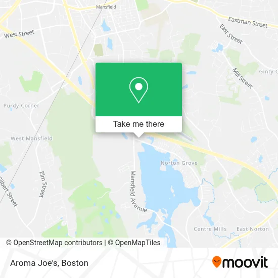 Aroma Joe's map