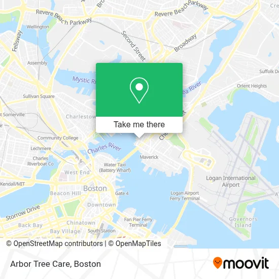 Arbor Tree Care map