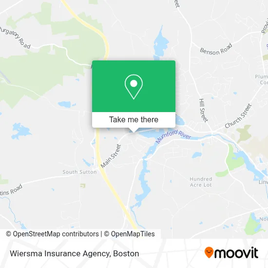 Wiersma Insurance Agency map