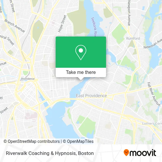 Riverwalk Coaching & Hypnosis map