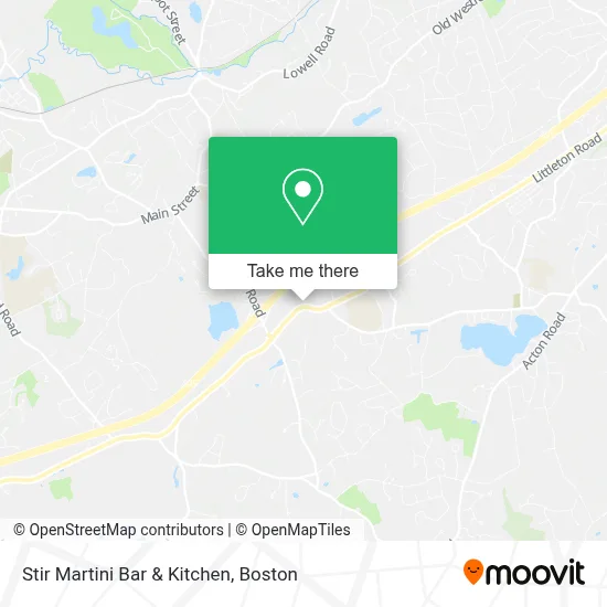 Stir Martini Bar & Kitchen map