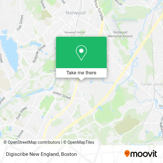 Digiscribe New England map