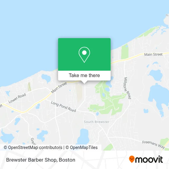 Brewster Barber Shop map
