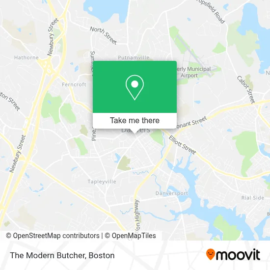 The Modern Butcher map