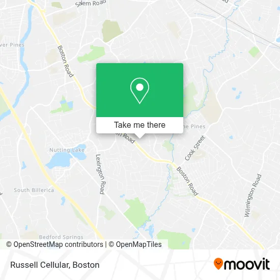 Russell Cellular map
