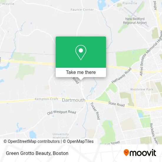 Green Grotto Beauty map