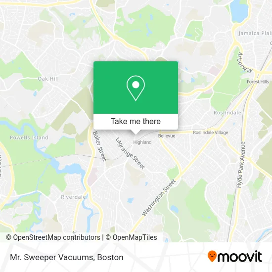 Mr. Sweeper Vacuums map