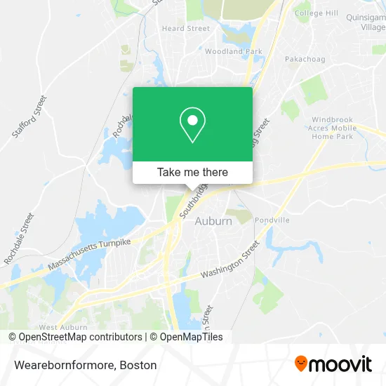 Wearebornformore map